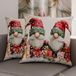 PETTI Artigiani Italiani - Paar kussenslopen 45 x 45 cm van microvezel, kerstdecoratie