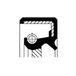 Corteco 19026733B asafdichtring, krukas