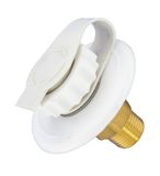Valterra A01-0170LF wit 2-3/4" MPT loodvrije spoelbeugel waterinlaat