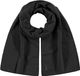 Barts Fleece Shawl Sjaal Unisex - Zwart - One Size