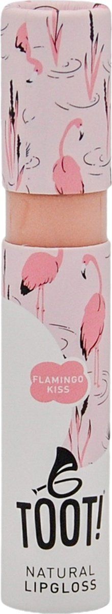 TOOT! - Natural Make-up for Kids Lipgloss - Flamingo Kiss - Roze