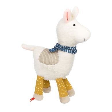 sigikid ® Knuffel lama Swetty Yellow wit/geel