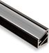 Sotech 5 x LED Hoekprofiel-66 zwart / opaal 2m voor LED strips