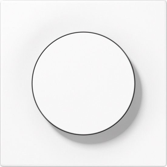 Jung LS990 draaiknop dimmer Alpine wit LS1740WW