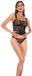 Mapale Mapalé Sexy Mesh Twee Delige Set - Zwart - Maat L/XL