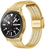 By Qubix - Stalen bandje - Goud - geschikt voor Huawei Watch GT 6 / GT 7 / GT 6 pro / GT 7 pro - 46mm
