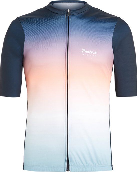 Protest PRTDELGADO Heren Fiets T-Shirt - Blauw - Maat XS