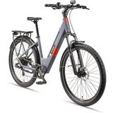 Telefunken E-Bike Cityrad E-City SUV300, 7 Gang Shimano Tourney Schaltwerk, Kettenschaltung, Heckmotor, 468 Wh, Pedelec, Elektrofahrrad, Damen u. Herren, innerhalb StVZO, 27,5 Zoll