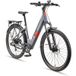 Telefunken E-Bike Cityrad E-City SUV300, 7 Gang Shimano Tourney Schaltwerk, Kettenschaltung, Heckmotor, 468 Wh, Pedelec, Elektrofahrrad, Damen u. Herren, innerhalb StVZO, 27,5 Zoll