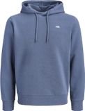 JJ REBEL JACK & JONES JREBREBEL LOGO SWEAT HOOD NOOS Heren Sweatshirt Vintage Indigo XL