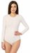 Merry Style Body - Body - Manches longues - Coton – MS-MS10-BD114- Écru - L