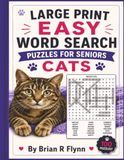 LARGE Cats Large Print Word Search Puzzles for Seniors