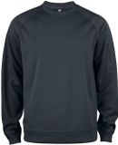 Clique Basic Active Roundneck 021010 - Zwart - M