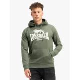 Lonsdale Hoodie Fremington Green/White