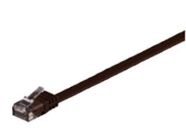 MicroConnect V-UTP605DB-FLAT - Netwerkkabel - Cat6 - 5m - Bruin