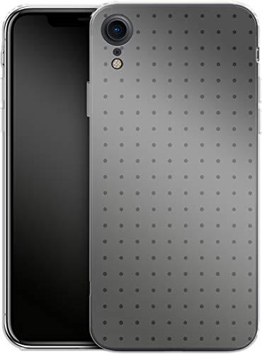 caseable GmbH Smartphone siliconen hoesje Dot Grid grey Apple iPhone XR