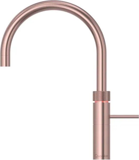 Quooker Fusion Round Keukenmengkraan - Rosé Koper