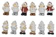 Christmas Gifts 88162 kerstfiguren, 19 cm, 4 verschillende designs, CE, meerkleurig