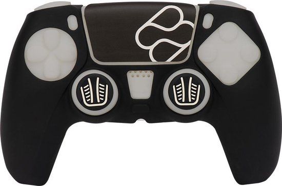 Just For Games BLADE REPRESENTACIONES S.L Playstation 5 Siliconen controller skin en Thumb Grips voor PS5 DualSense controller – Zwart