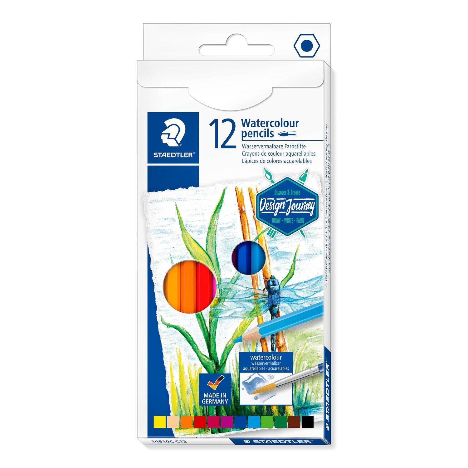 Staedtler 14610C C12 - Kleurpotloden - 12 stuks - Meerkleurig