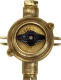 KS Verlichting Jaren 30 Vintage Schakelaar II Messing