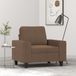 Maison Exclusive Fauteuil marron, 60 cm, rembourré