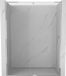 Mexen Exo porte de douche battante 155 cm, verre transparent, chrome