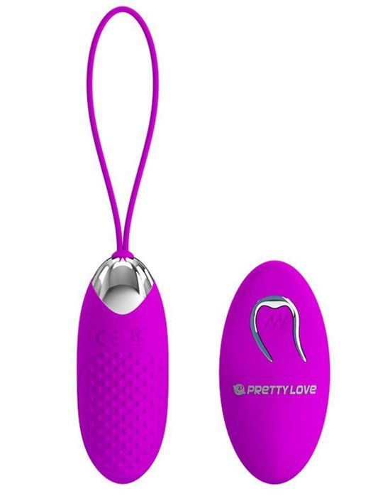 Pretty Love Joanna Vibrerend Mini Eitje met Afstandbediening - Roze