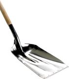 Talen Tools Schop Karlstad Aluminium Met Slijtstrip Essenhouten Steel 135 cm