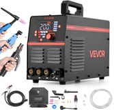 VEVOR 3-in-1 Combinatielasapparaat, Snijden/TIG/MMA, 50A Plasmasnijder & 200A TIG-Elektrodelasser
