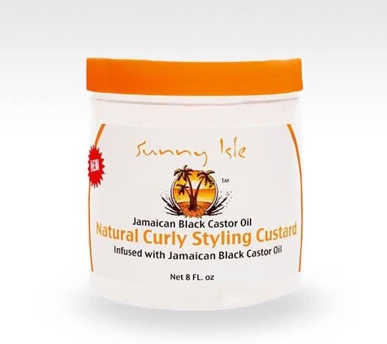 Sunny Isle Jamaican Black Castor Oil Curly Custard 237 ml