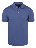 Suitable Boris Liquid Poloshirt Royal Blue - Maat L - Heren