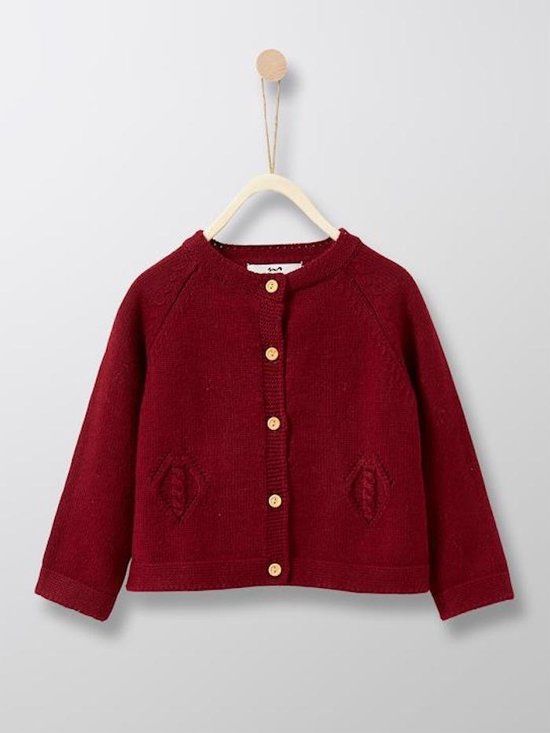 Cyrillus vest bordeaux 24 maanden