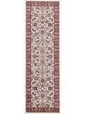 benuta CLASSIC Loper voor hal Lori beige/rood 67x210 cm