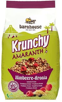 Barnhouse Krunchy amaranth framboos aronia bio 375g