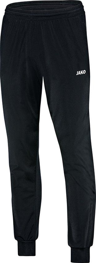 JAKO Classico Polyester Trainingsbroek - Kinderen - zwart/wit