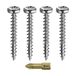 Vasalat HRK-Set-4Gr-VG-Silber-PZ Spax houtschroevenset, zilver