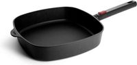 Woll EcoLogic QXR Hapjespan, Vierkant, 28 x 28 cm, 3.5 L, Gerecycled Aluminium, Anti-adhésif, Induction