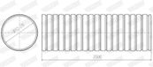 WALKER 09902 Spiraalbuis Blanc