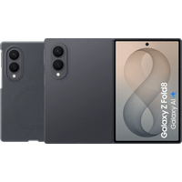 Samsung Galaxy Z Fold 8 256GB Zwart 5G + Siliconen Back Cover met Magneet Zwart