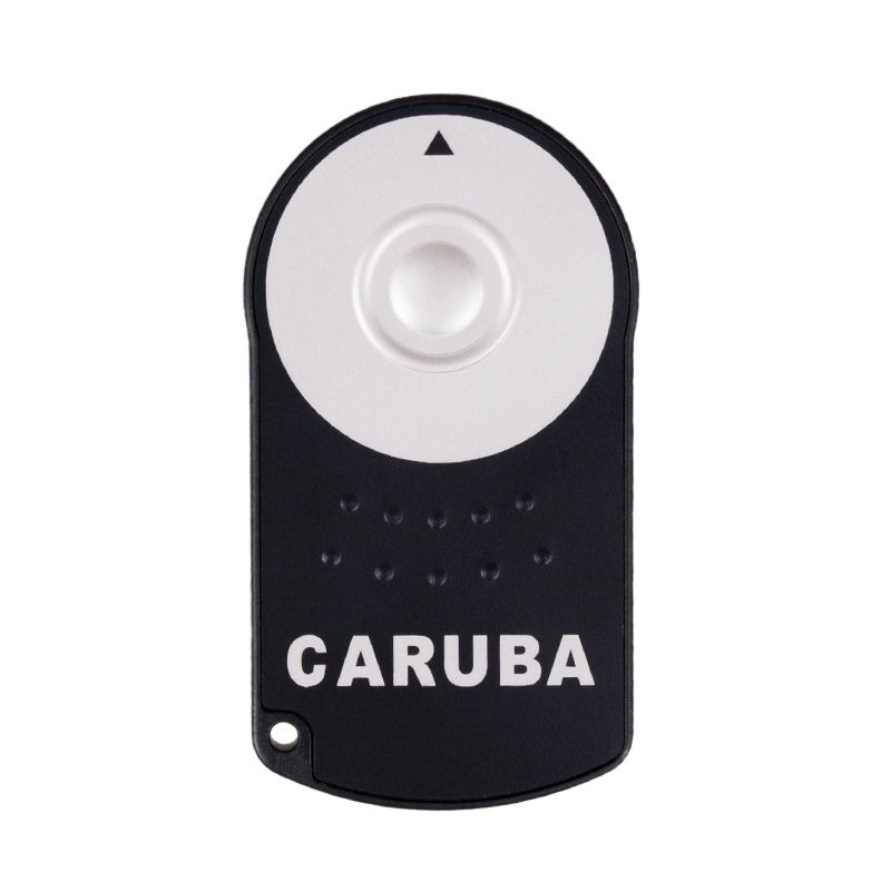 Caruba CRC-6 - Camera Remote Control - Black/White - Compatible with Canon RC-6