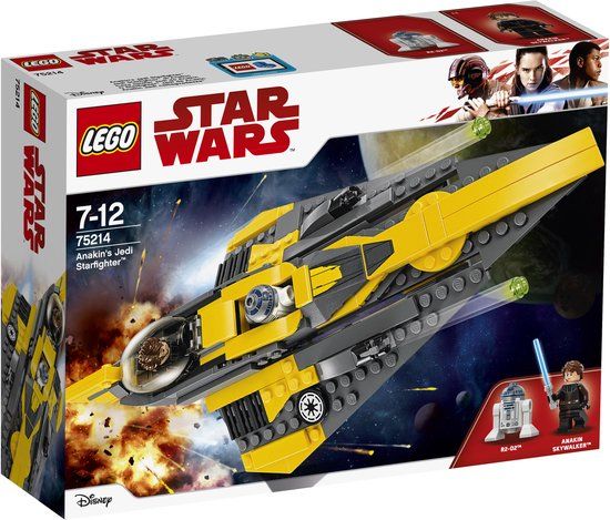 LEGO Star Wars Anakin's Jedi Starfighter 75214