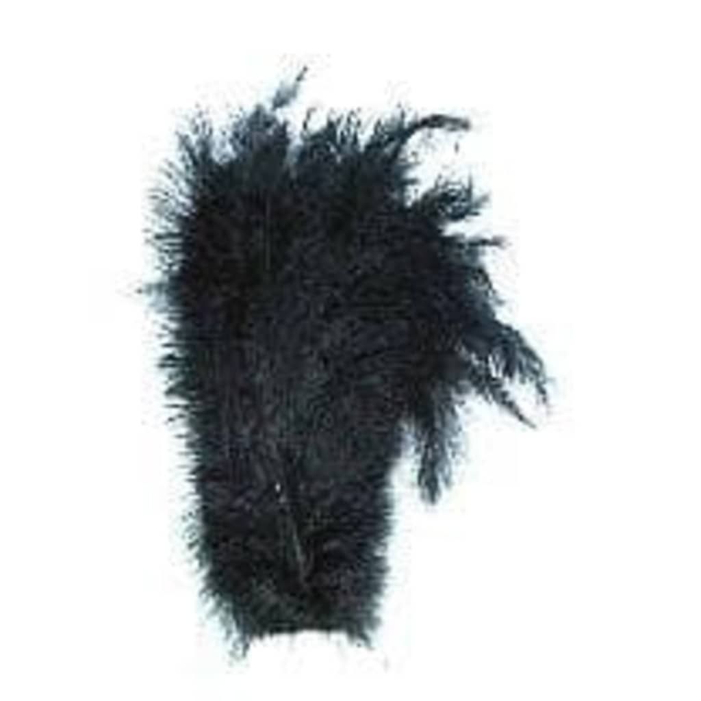 PartyXplosion Floss veren zwart 30 cm.