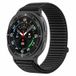 Samsung Galaxy Watch 9 40mm / 44mm Nylon Ribbelbandje - Zwart