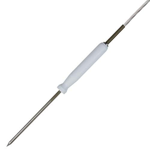 iOVEO PT1000 insteeksensor met teflon handgreep/kerntemperatuursensor, levensmiddelecht, teflon, waterdampdicht