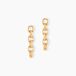 Lilla Boucles d'oreilles pendantes plaqué or jaune