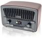 Roadstar HRA270DBT Radio rétro - DAB+, FM & Bluetooth - Marron foncé