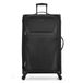 U.S. Traveler Aviron Bay Uitbreidbare Softside Bagage met Spinner Wielen, Zwart, 76.20 cm