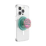 PopSockets Ronde telefoongreep compatibel met MagSafe, inclusief adapterring, telefoonhouder, compatibel met draadloos opladen, Harry Potter - Happy Birthday Harry