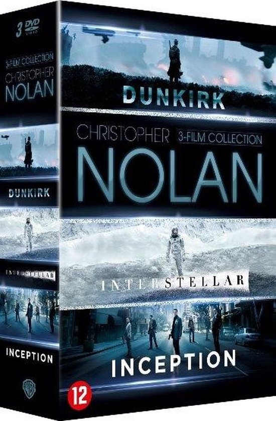 Warner Home Video Christopher Nolan 3 Film Collection DVD dvd